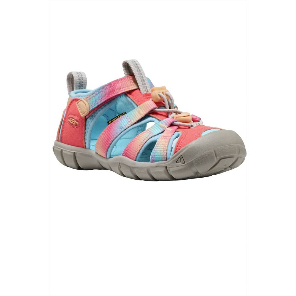 NEW KEEN big kids' seacamp ii cnx sandal in ombre pink lemonade